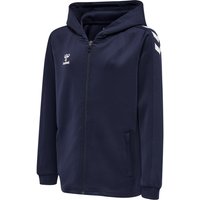 hummel Core XK Poly Kapuzenjacke Kinder marine 140 von Hummel