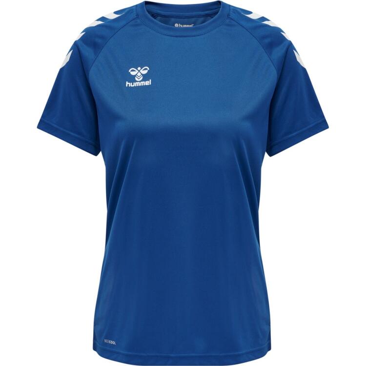 hummel Core XK Poly T-Shirt Damen 211944-7045 TRUE BLUE - Gr. XS von Hummel