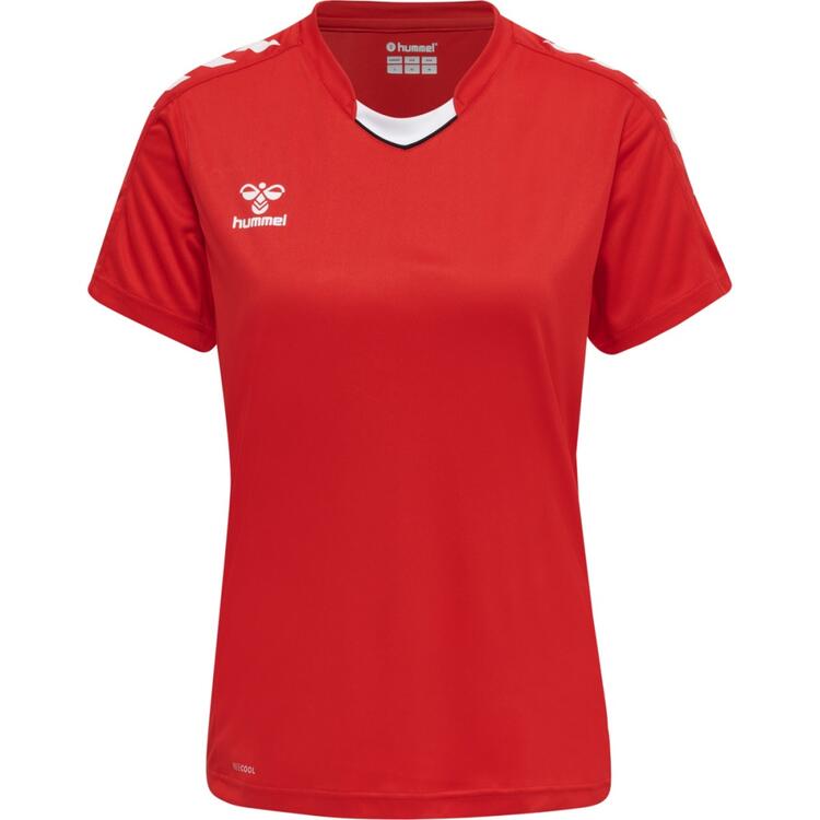 hummel Core XK Poly Trikot Damen 211457-3062 TRUE RED - Gr. L von Hummel