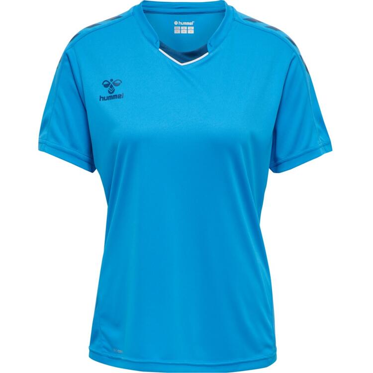 hummel Core XK Poly Trikot Damen 211457-8729 BLUE DANUBE - Gr. S von Hummel