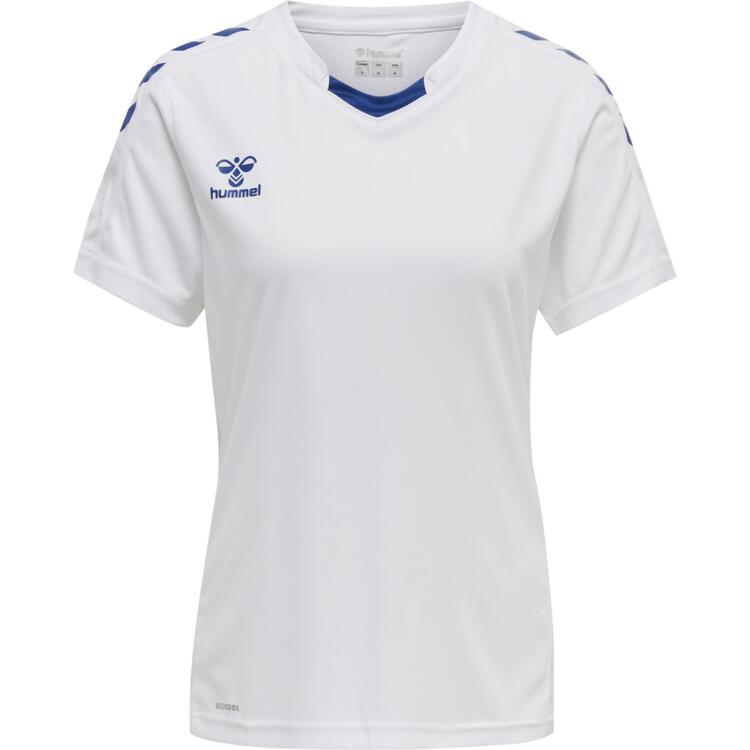 hummel Core XK Poly Trikot Damen 211457-9368 WHITE/TRUE BLUE - Gr. XS hummel Core XK Poly Trikot Damen 211457-9368 WHITE/TRUE BLUE - Gr. XS von Hummel