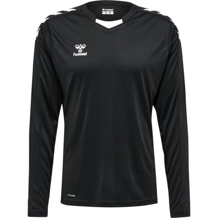 hummel Core XK Poly Trikot Herren Langarm 211461-2001 BLACK - Gr. M von Hummel