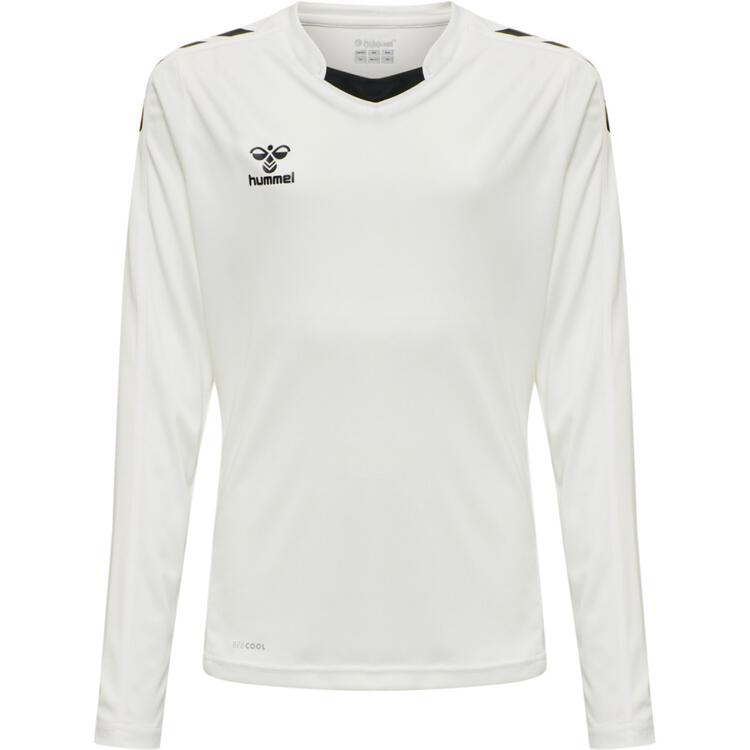 hummel Core XK Poly Trikot Kinder Langarm 211462-9001 WHITE - Gr. 164 von Hummel