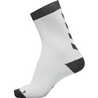 2er Pack hummel Element Indoor Sportsocke white/asphalt 39-42 von Hummel