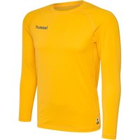 hummel First Performance langarm Funktionsshirt Herren sports yellow XL von Hummel