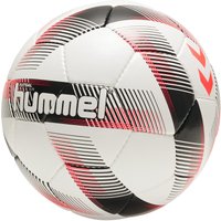 hummel Elite (360g) Futsal-Hallenfußball white/black/red 2 von Hummel
