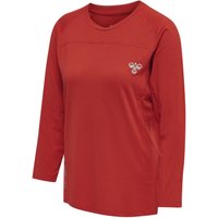 hummel GG12 Langarm Trainingsshirt Damen aura orange XS von Hummel