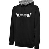 hummel GO Baumwoll Logo Hoodie Herren black 3XL von Hummel