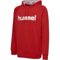 hummel GO Baumwoll Logo Hoodie Herren true red 3XL von Hummel
