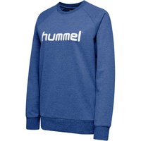hummel GO Baumwoll Logo Sweatshirt Damen true blue L von Hummel