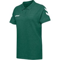 hummel GO Baumwoll Poloshirt Damen evergreen XL von Hummel