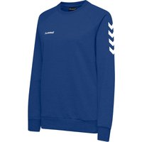 hummel GO Baumwoll Sweatshirt Damen true blue XL von Hummel