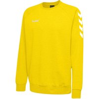 hummel GO Baumwoll Sweatshirt Herren sports yellow XL von Hummel