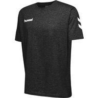 hummel GO Baumwoll T-Shirt Kinder black 164 von Hummel
