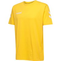 hummel GO Baumwoll T-Shirt Kinder sports yellow 164 von Hummel