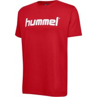 hummel GO Baumwoll T-Shirt Kinder true red 140 von Hummel