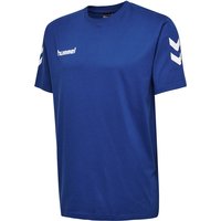 hummel GO Baumwoll T-Shirt Herren true blue M von Hummel