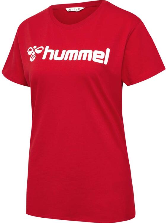 hummel Go 2.0 Logo T-Shirt Damen 224842 TRUE RED - Gr. M von Hummel