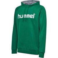 hummel GO Baumwoll Logo Hoodie Herren evergreen L von Hummel