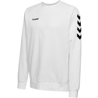 hummel GO Baumwoll Sweatshirt Kinder 9001 - white 140 von Hummel