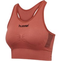 hummel First Seamless Sport-Bra Damen marsala XL/XXL von Hummel