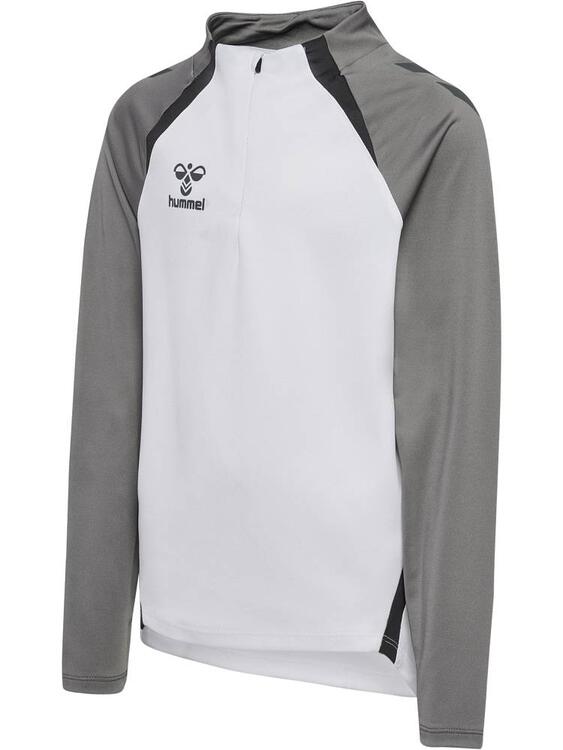 hummel Lead 2.0 Halfzip Kinder 223747 WHITE/STEEL GRAY 116 von Hummel