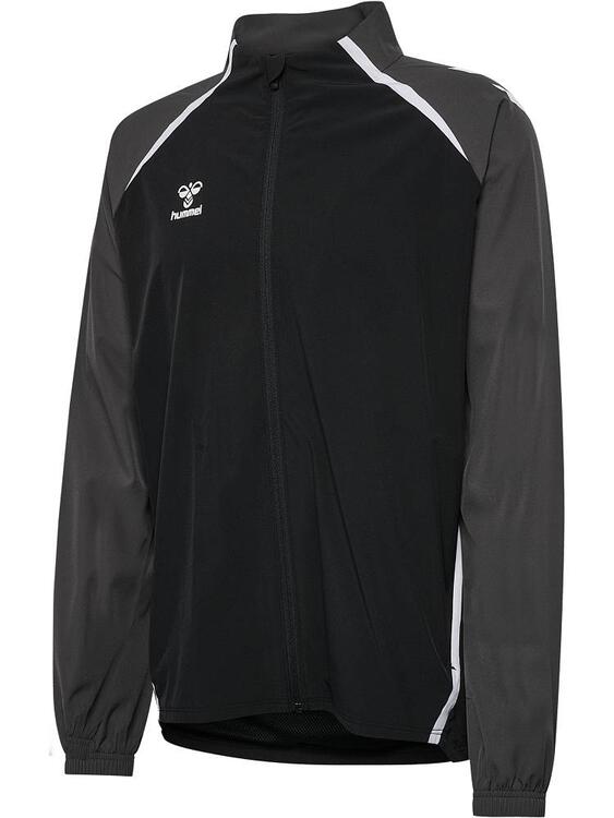 hummel Lead 2.0 Woven Trainingsjacke 223768 BLACK/ASPHALT - Gr. M von Hummel