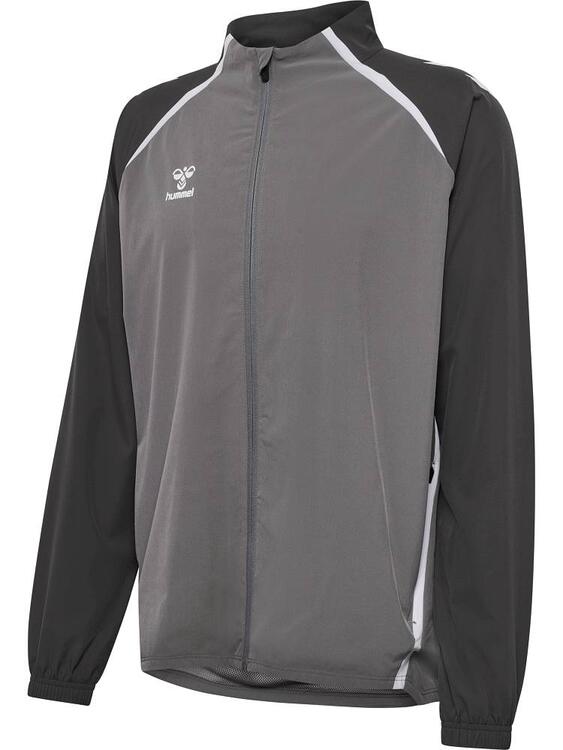 hummel Lead 2.0 Woven Trainingsjacke 223768 STEEL GRAY/ASPHALT - Gr. M von Hummel