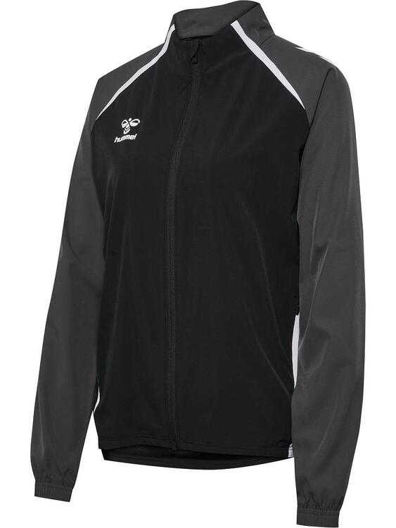 hummel Lead 2.0 Woven Trainingsjacke Damen 223769 BLACK/ASPHALT 2XL von Hummel