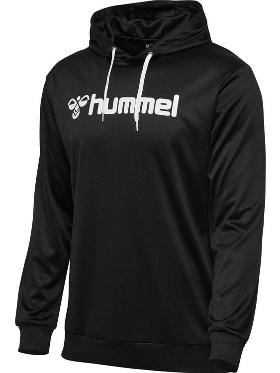 hummel Logo Hoody 226165 BLACK - Gr. S von Hummel