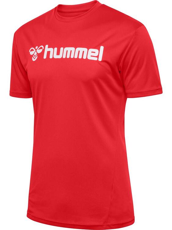 hummel Logo T-Shirt 226163 TRUE RED - Gr. L von Hummel