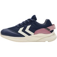 hummel Reach 250 hummelTEX Lace Recycled Sneaker wasserabweisend Kinder black iris/pink 39 von Hummel