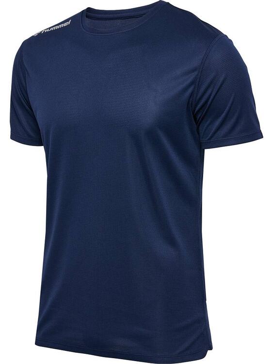 hummel Run T-Shirt 227242 BLACK IRIS - Gr. XL von Hummel
