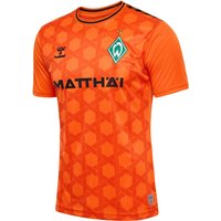 hummel SV Werder Bremen Torwarttrikot 2023/24 5190 - orange tiger 3XL von Hummel