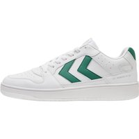 hummel St. Power Play CL Sneaker 9208 - white/green 36 von Hummel