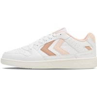 hummel St. Power Play Sneaker Damen 9558 - white/soft pink/mahogany rose 37 von Hummel
