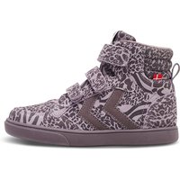 hummel Stadil Print High-Top Sneaker Kinder 2412 - sparrow 34 von Hummel