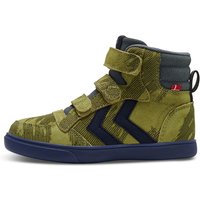 hummel Stadil Print High-Top Sneaker Kinder 7007 - stormy weather 27 von Hummel