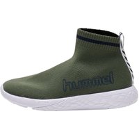 hummel Terrafly Sock Runner Sneaker Kinder deep lichen green 30 von Hummel