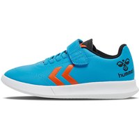 hummel Topstar Hallen-Fußballschuhe Kinder 7771 - blue/orange 35 von Hummel