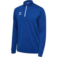 hummel hmlAUTHENTIC 1/2-Zip Sweatshirt 7045 - true blue 3XL von Hummel