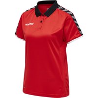 hummel Authentic Funktions-Poloshirt Damen true red XS von Hummel