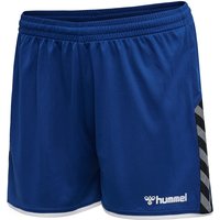 hummel Authentic Polyester Shorts Damen true blue XS von Hummel