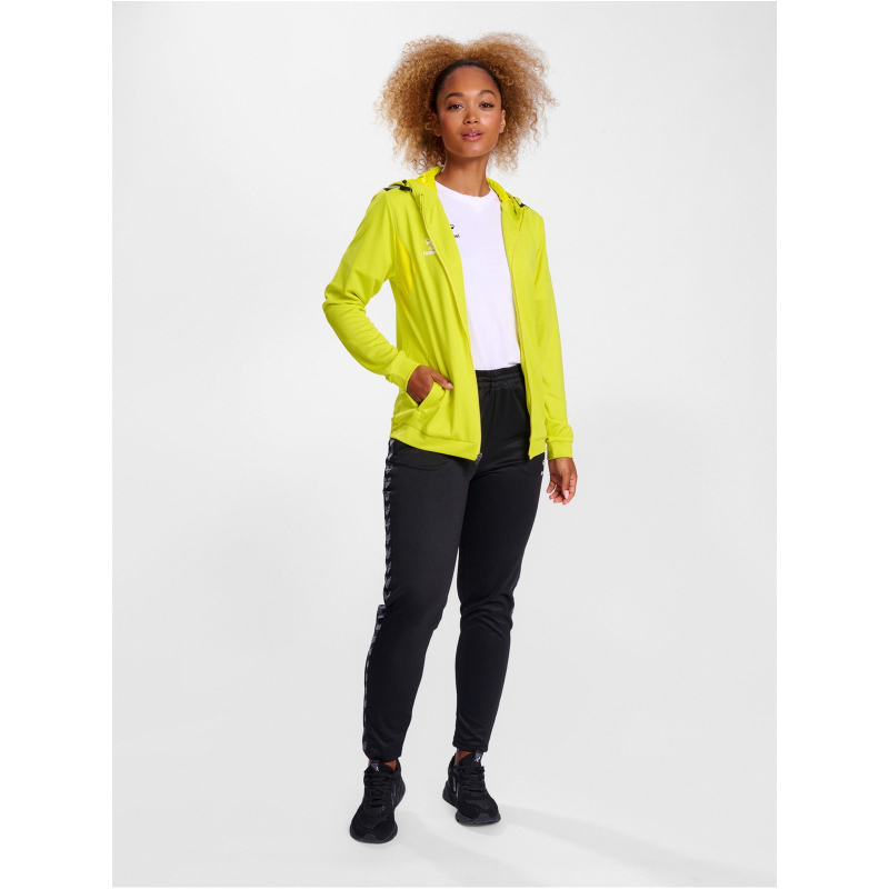 hummel hmlAUTHENTIC Poly Kapuzenjacke Damen 5269 - blazing yellow XXL von Hummel