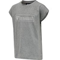 hummel hmlBOXLINE T-Shirt Mädchen medium melange 140 von Hummel