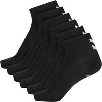 6er Pack hummel hmlCHEVRON halblange Socken black 46-48 von Hummel