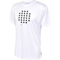 hummel hmlCOURT T-Shirt Herren 9001 - white XL von Hummel