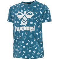 hummel hmlDREAM AOP Baby-T-Shirt 7058 - blue coral 74 von Hummel