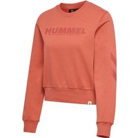 hummel hmlEGACY Sweatshirt Damen 3222 - apricot brandy M von Hummel