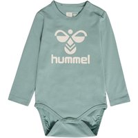 hummel hmlFLIPS langarm Baby-Strampler Kinder 7405 - blue surf 92 von Hummel